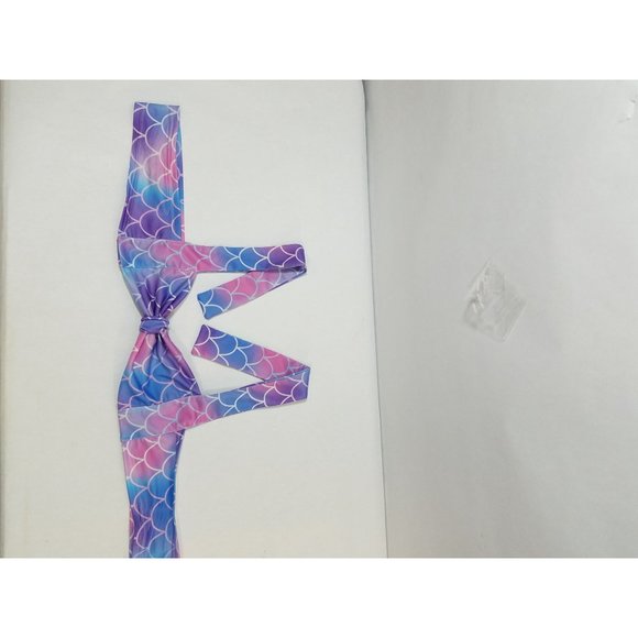 Ghnatygren Mermaid tail bikini top Girls size 3-4T Girls party costume swim suit - Picture 7 of 12